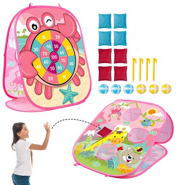 3in1 Kids Foldable Classic Tossing Game Board
